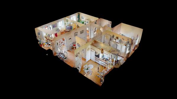 Saint-Cyr-sur-Loire T4 avec balcon, ascenseur, cave et parking