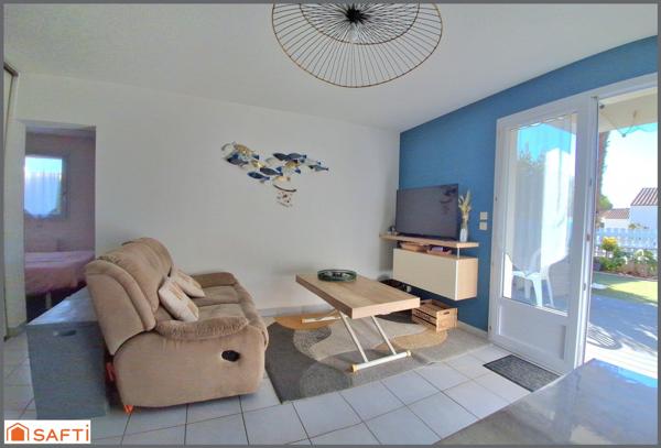 Confortable et cosy pour un pied à terre au bord de l'océan