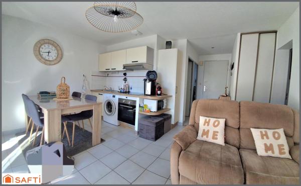 Confortable et cosy pour un pied à terre au bord de l'océan