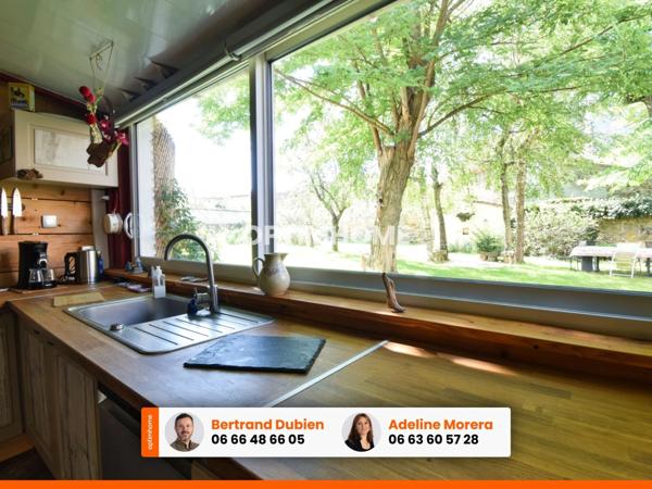 EXCLUSIVITE / Charmante maison de ville avec jardin et garage / 63160 Billom