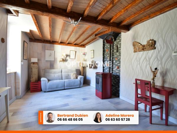 EXCLUSIVITE / Charmante maison de ville avec jardin et garage / 63160 Billom