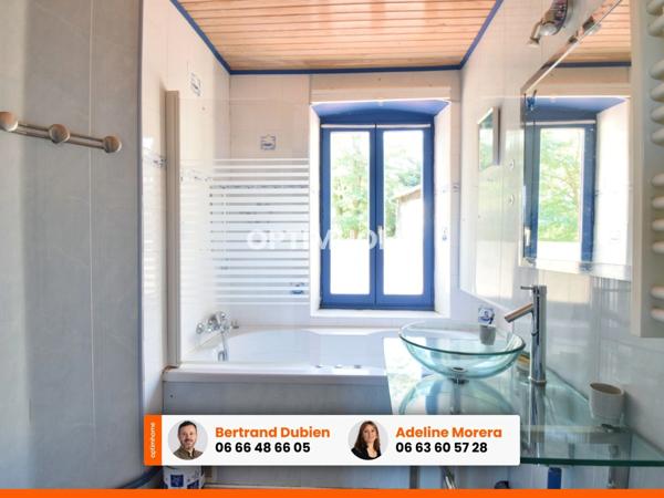 EXCLUSIVITE / Charmante maison de ville avec jardin et garage / 63160 Billom