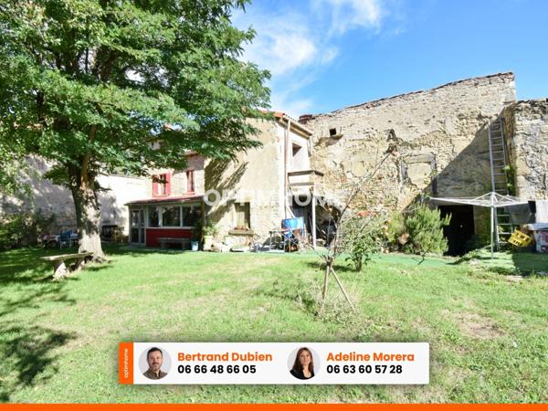 EXCLUSIVITE / Charmante maison de ville avec jardin et garage / 63160 Billom