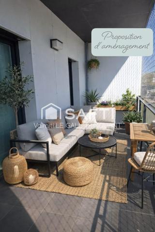 Grand T3 - Balcon Terrasse - Garage