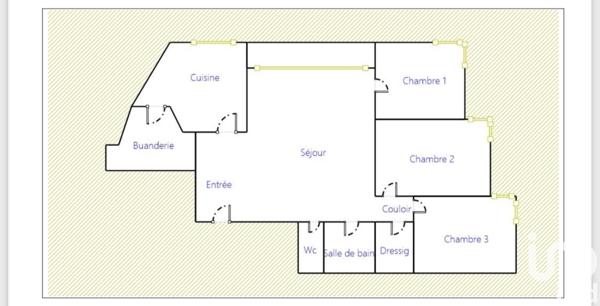 Appartement à vendre 4 pièces 85 m² Paris 19