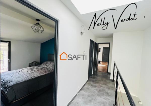 Maison avec terrain constructible et viabilisé