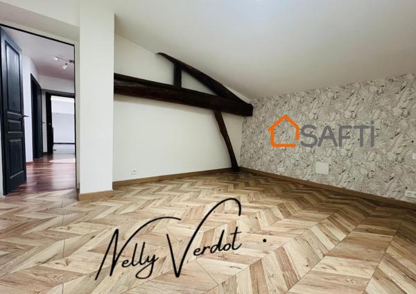 Maison avec terrain constructible et viabilisé