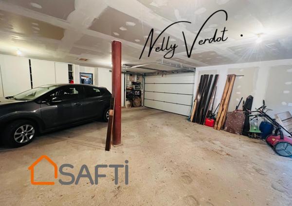 Maison avec terrain constructible et viabilisé