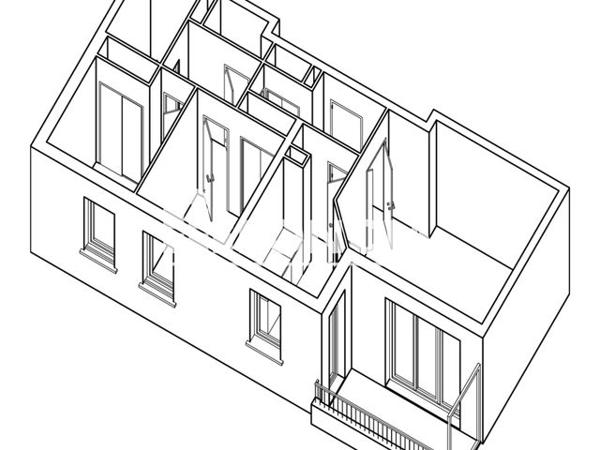 Location Appartement 3 pièces 65.18 m² - RUE LAMARTINE Bourg En Bresse 01000
