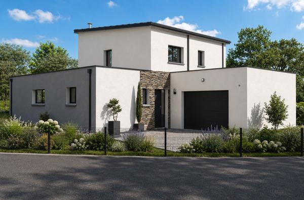 Terrain + Maison à vendre 5 pièces - 177 m²
