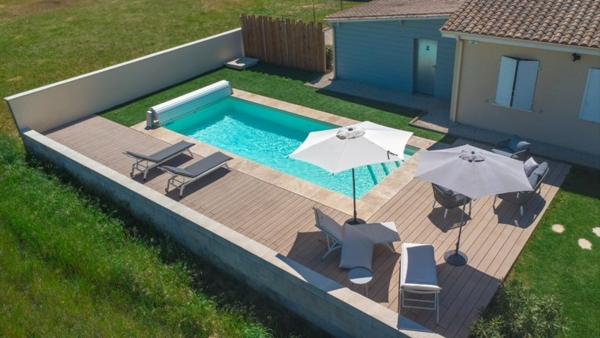 Maison 3 chambres avec piscine 104m2 - Roullet St Estephe
