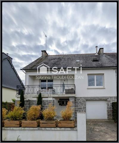 TREGUEUX-MAISON 115 M²-5 CHAMBRES- JARDIN-