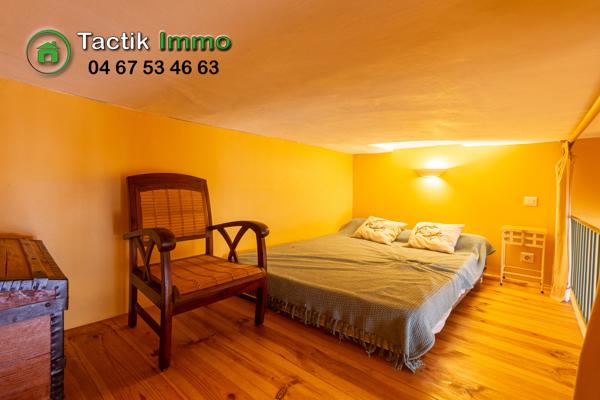 Sète centre ville, appartement 2 pièces + mezzanine