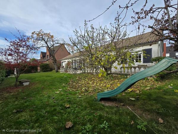 Plain Pied individuel, 4 chambres, garage, jardin secteur HOUZARDE