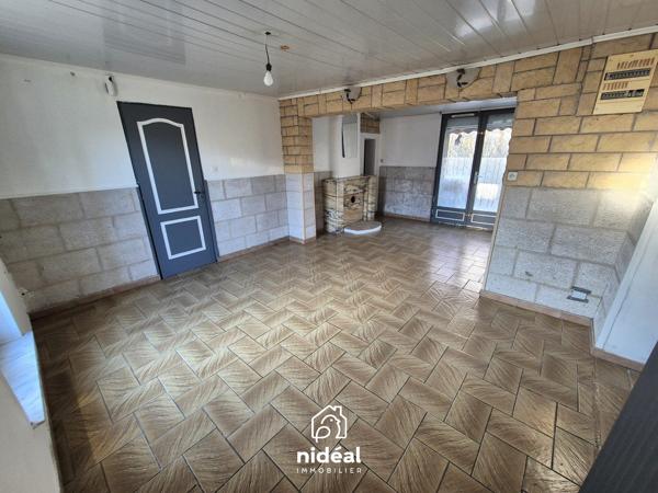 Maison plain-pied à vendre, 3 pièces - Maubeuge 59600