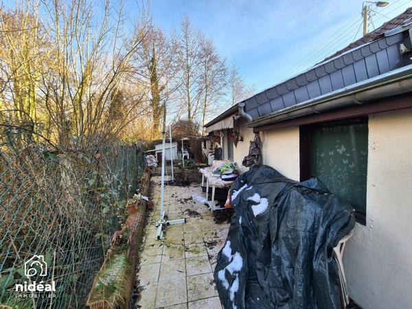 Maison plain-pied à vendre, 3 pièces - Maubeuge 59600
