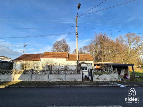 Maison plain-pied à vendre, 3 pièces - Maubeuge 59600