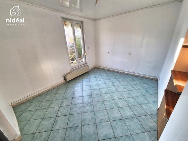 Maison plain-pied à vendre, 3 pièces - Maubeuge 59600