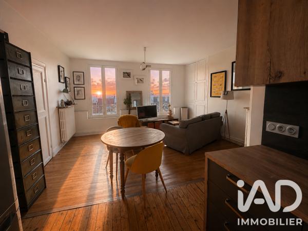 Appartement à vendre 3 pièces 57,75 m² Montmorency