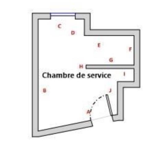 Studio à vendre 9,12 m² Bois-Colombes