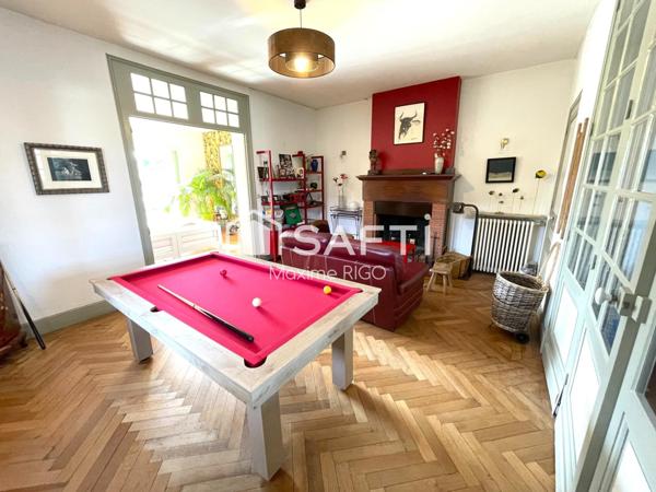 Hôtel particulier 6 chambres 260m² avec piscine