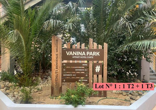 Lot N°1 de 2 appartements  (T2 et T3) dans un immeuble  à CORTE