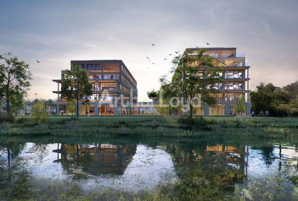 Bureaux à louer ou vendre à Villeneuve-d’Ascq avec parking silo et accès facile