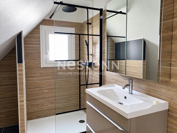 A VENDRE sur Grand Champ Maison néo-bretonne 78 m²  2 chambres Jardin 497 m² Garage