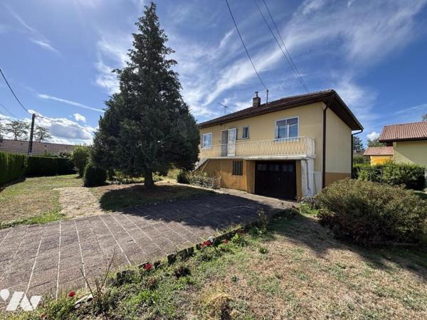 Maison 4 pièces (environ 72 m² habitables) sur sous-sol complet, secteur calme et proche commodités