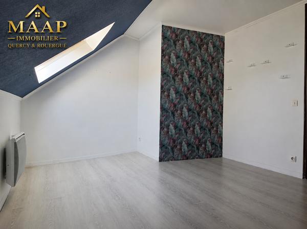Maison 6 pièces – 133 m² – Terrain 1 661 m² – Limogne-en Quercy 191 000 €