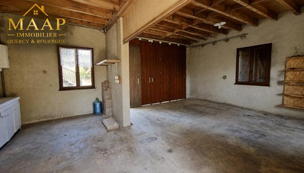 Maison 6 pièces – 133 m² – Terrain 1 661 m² – Limogne-en Quercy 191 000 €