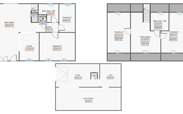 Maison à vendre    4 pièces • 122 m2 Villers-Cotterêts