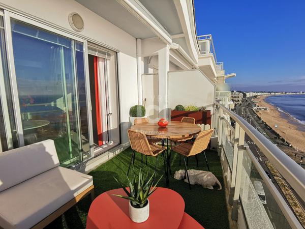 A louer en front de mer Appartement meublé à La Baule Escoublac 1 pièce(s) 30.27 m2