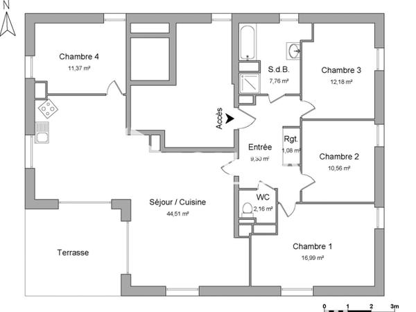 Location Appartement 5 pièces 115.91 m² - 2 RUE DU TISSAGE Haguenau 67500