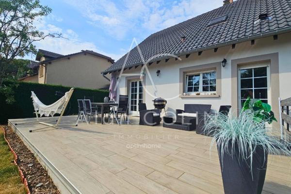 Maison individuelle 4 façades – 182 m² – 4 chambres – Terrain de 8 ares à Yutz