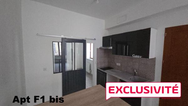 DREUX 28-2 Apts=1 F1 bis 27.6m2 & 1 F2 36.0m2+ place parking