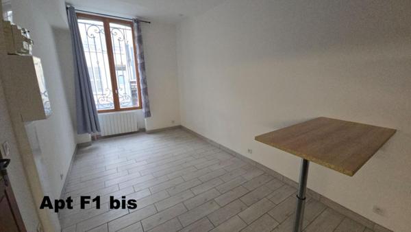 DREUX 28-2 Apts=1 F1 bis 27.6m2 & 1 F2 36.0m2+ place parking