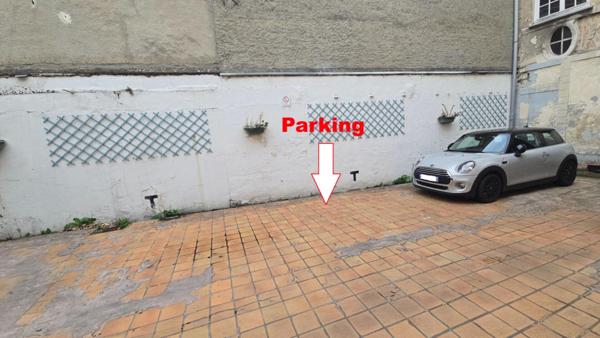 DREUX 28-2 Apts=1 F1 bis 27.6m2 & 1 F2 36.0m2+ place parking