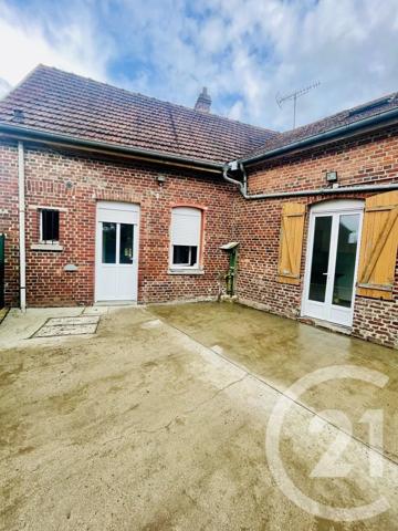 Maison à vendre  4 pièces - 55 m 2   ROLLOT  - 80