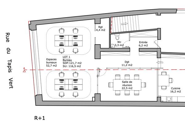 Local commercial à vendre 179 000 € Marseille 01 2 p DPE