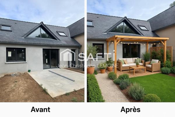 Maison rénovée T4 PMR,100 m2 trois chambres
