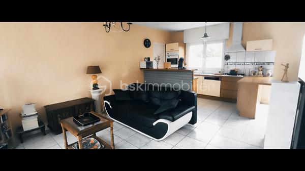 Maison contemporaine de 75 m²