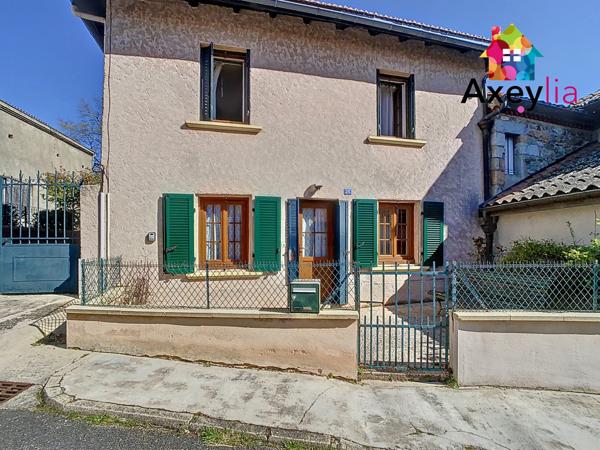 Changy (42310) A VENDRE- CHANGY- MAISON DE BOURG AVEC TERRASSE ET COUR