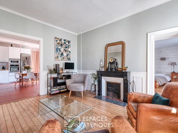 Duplex lumineux au coeur de Verrières le buisson