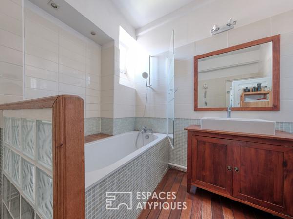 Duplex lumineux au coeur de Verrières le buisson