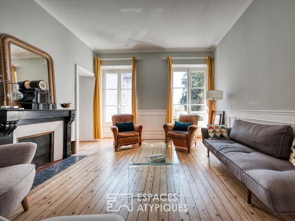 Duplex lumineux au coeur de Verrières le buisson