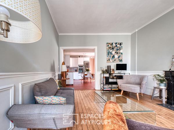 Duplex lumineux au coeur de Verrières le buisson