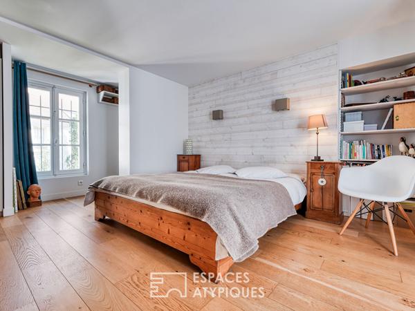 Duplex lumineux au coeur de Verrières le buisson