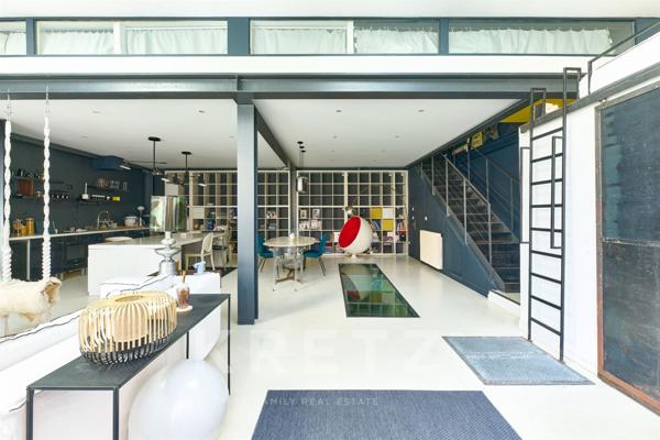 Colombes - Maison type loft avec piscine