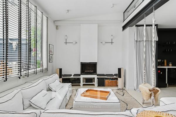 Colombes - Maison type loft avec piscine